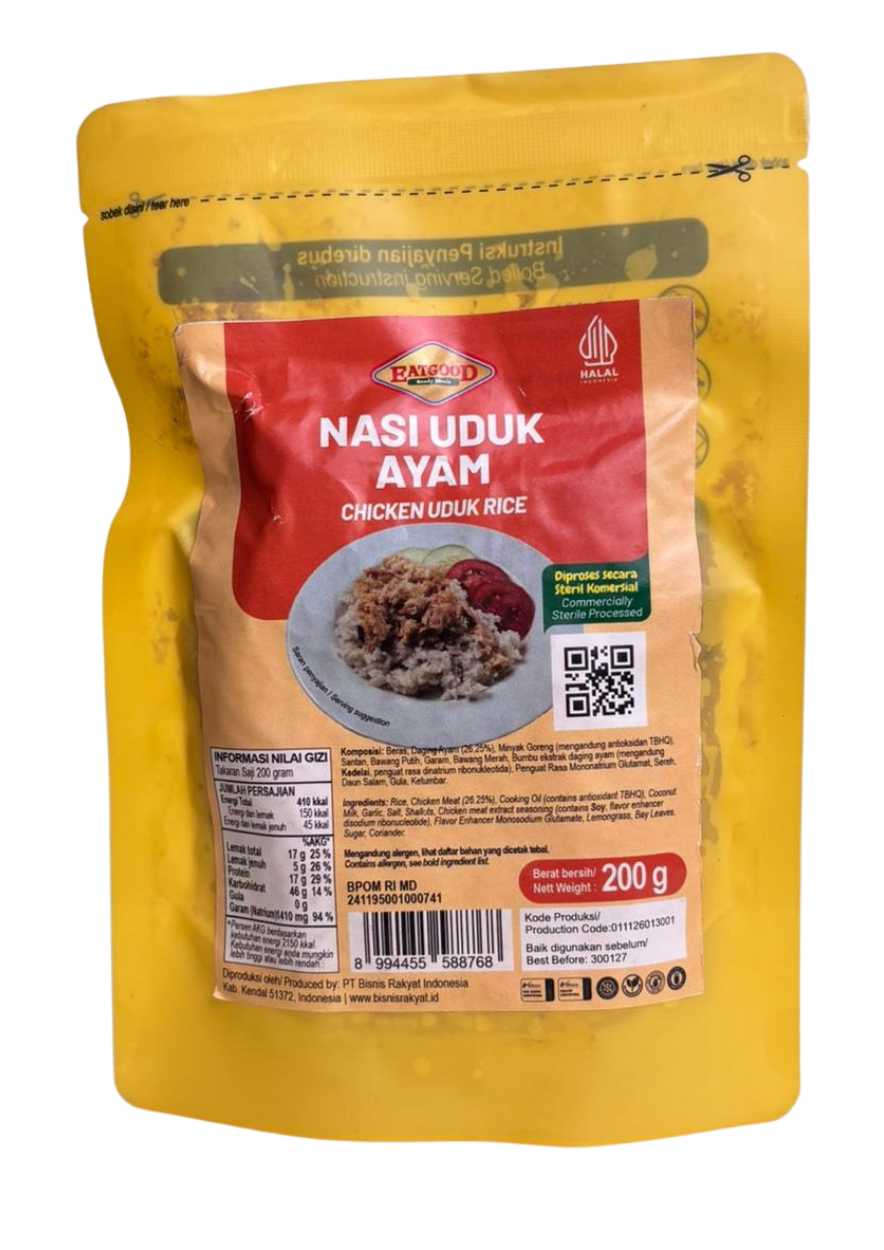 chicken uduk rice EatGood 200 gr